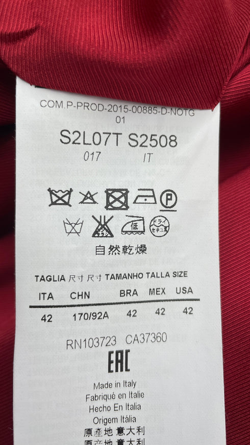 Soprabito stampa astratta