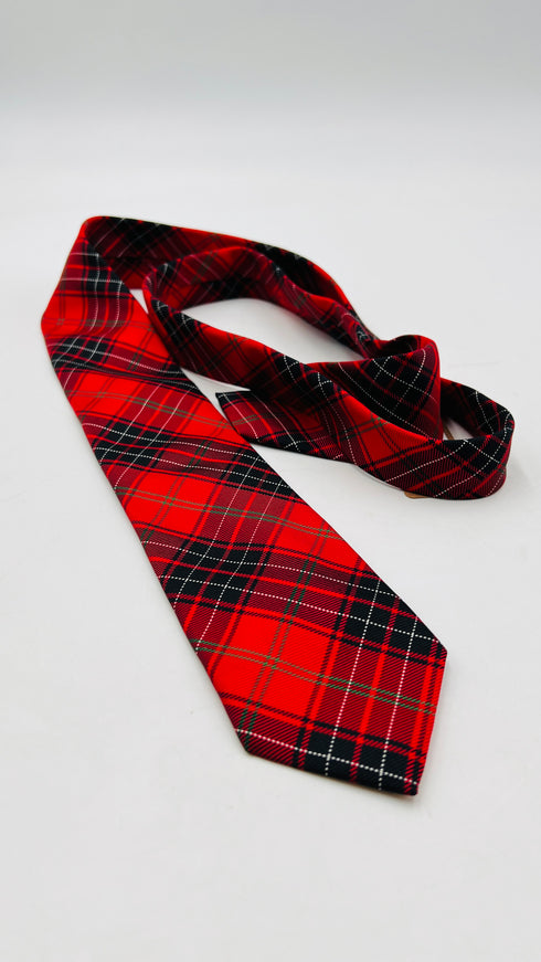 Cravatta tartan