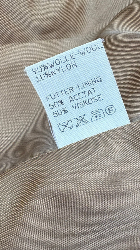 Blazer in panno tartan