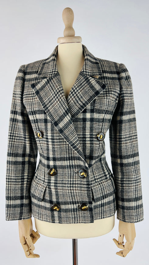 Blazer corto doppiopetto