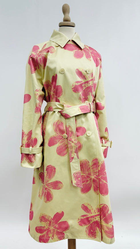 Trench a fiori collab SS26