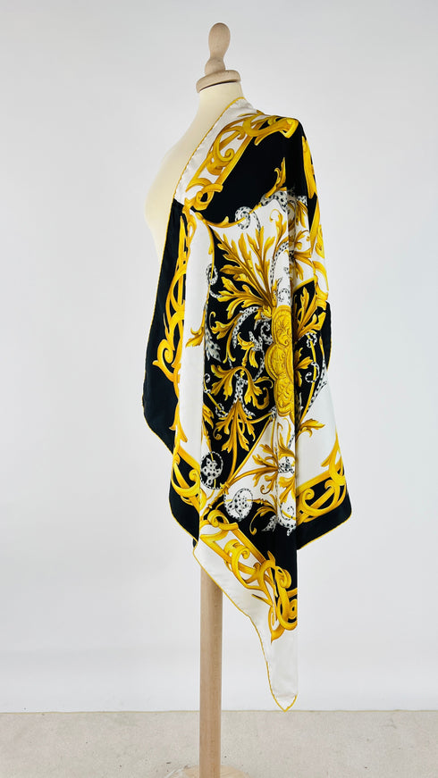 Foulard barocco in seta