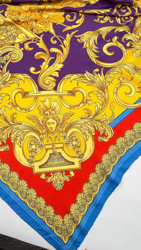 Foulard in twill di seta