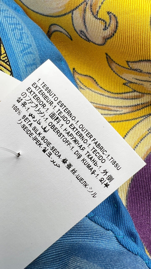 Foulard in twill di seta