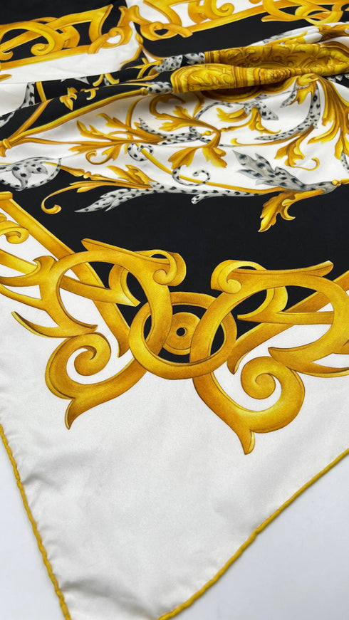 Foulard barocco in seta