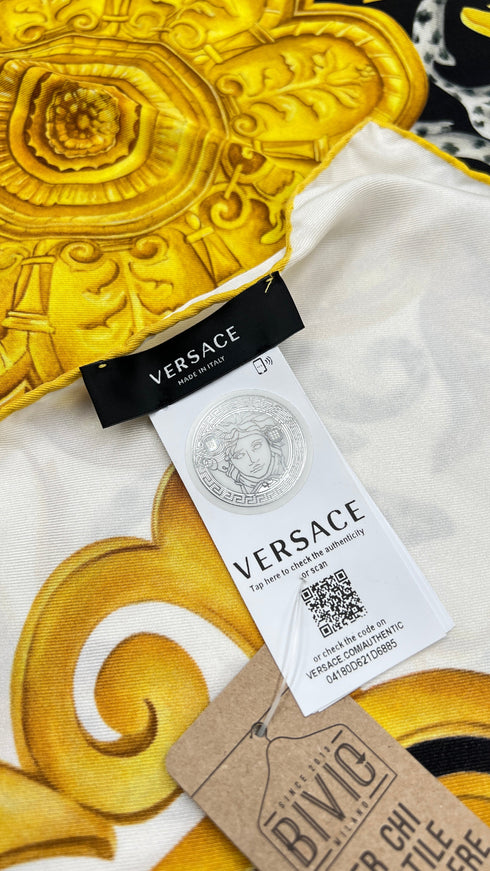 Foulard barocco in seta