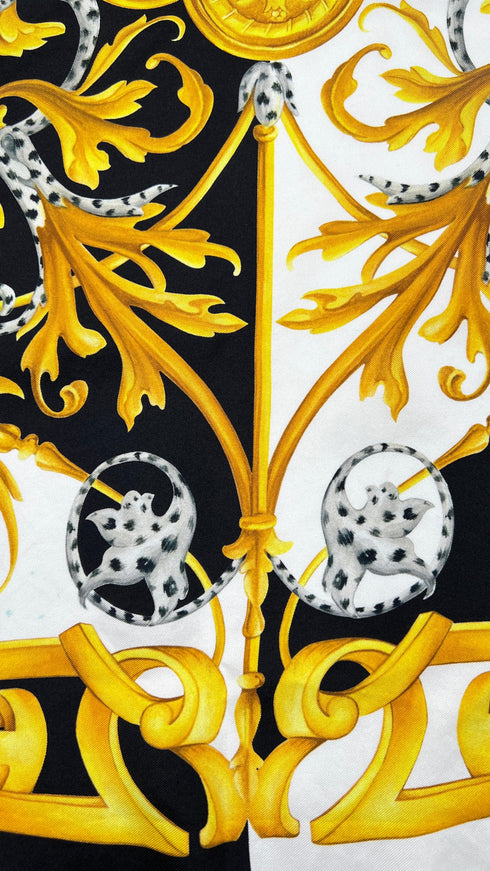 Foulard barocco in seta