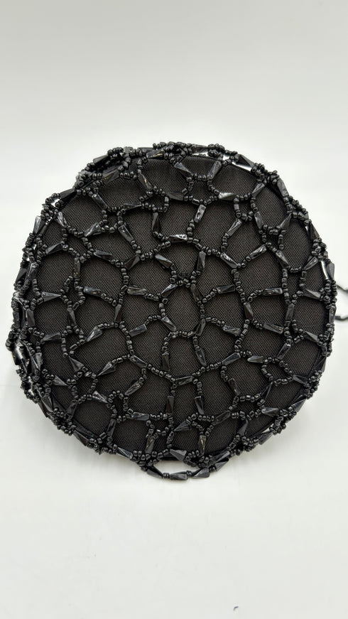 Borsa nera con perline