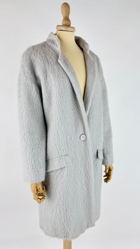 Cappotto color ghiaccio