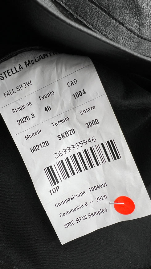 Top kimono eco pelle