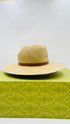 Cappello nastro in pelle con fibbia