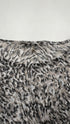 Abito midi in mesh animalier