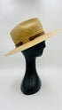 Cappello nastro in pelle con fibbia