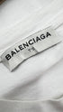 T-shirt bianca stampata