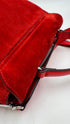 Borsa "Andromeda" suede rosso