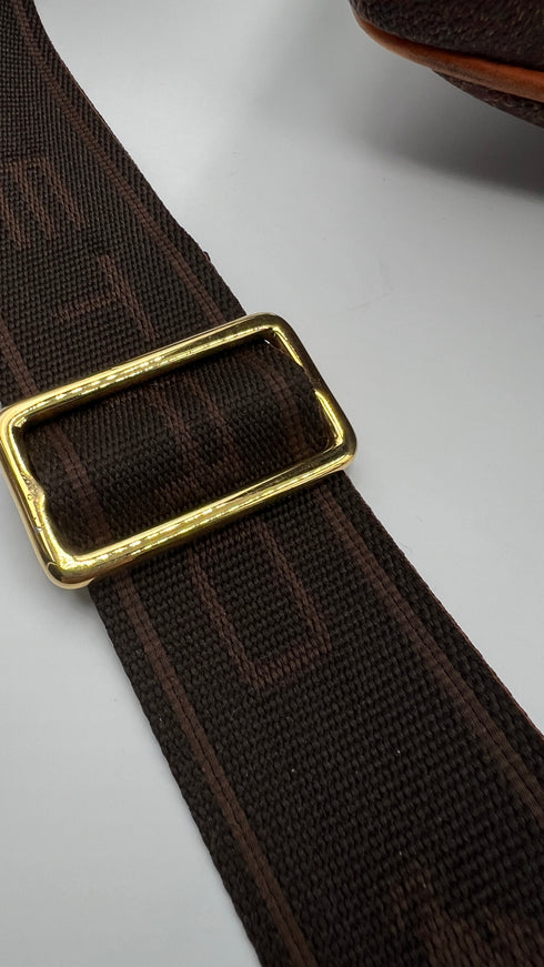 Borsa paisley in pelle con tracolla