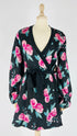Cardigan a fiori lurex