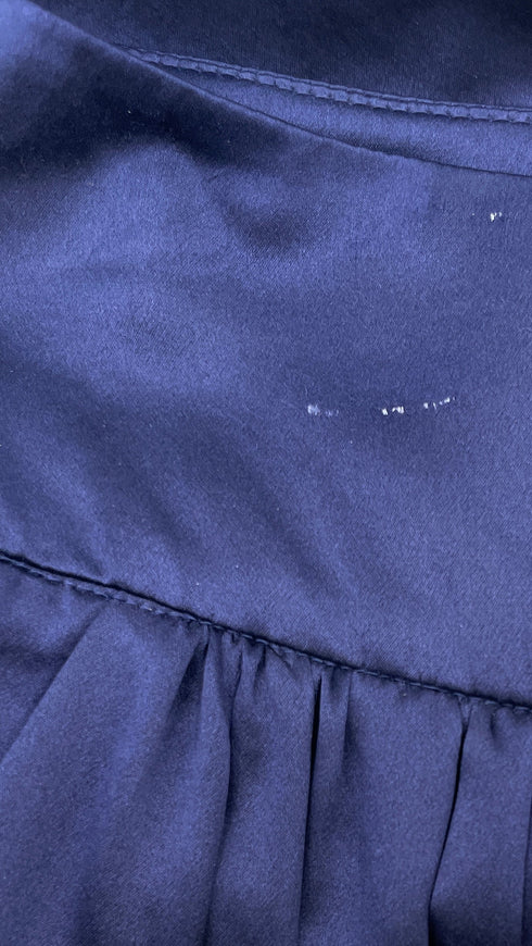 Shorts plissè raso di seta