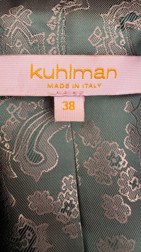 Blazer gessato di lana