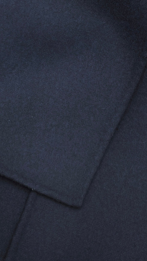 Soprabito in lana blu