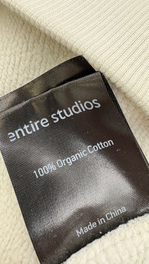 Felpa oversized in cotone