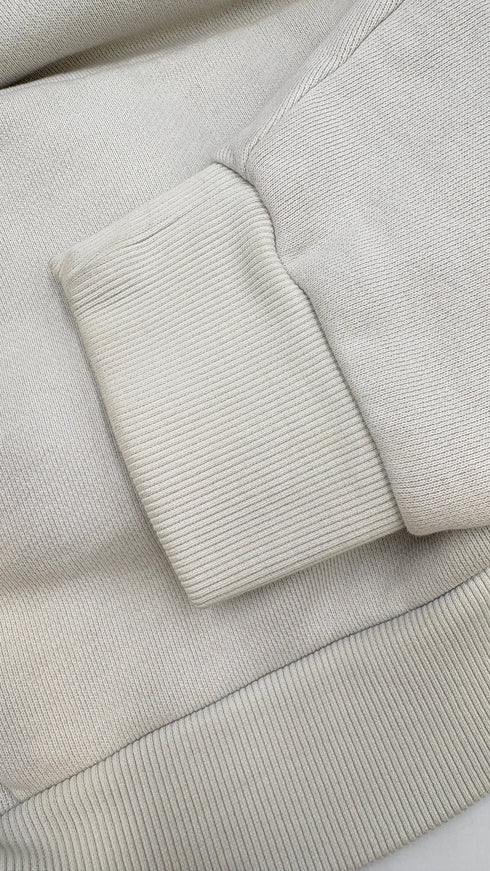 Felpa oversized in cotone