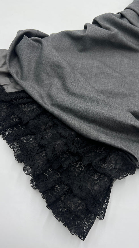 Abito corto arricciato