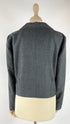 Blazer cropped con cartellino