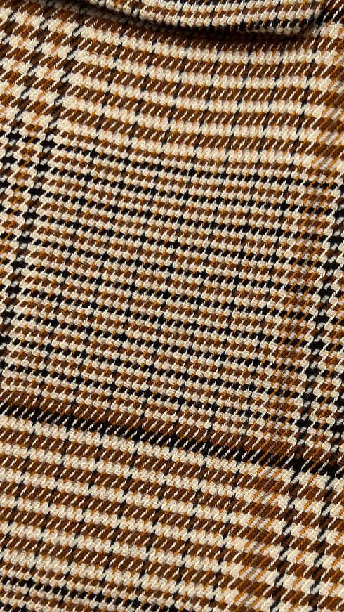 Blazer pied de poule con cartellino