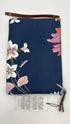 Pochette a fiori con cartellino