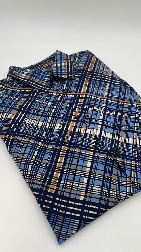 Camicia tartan slim-fit