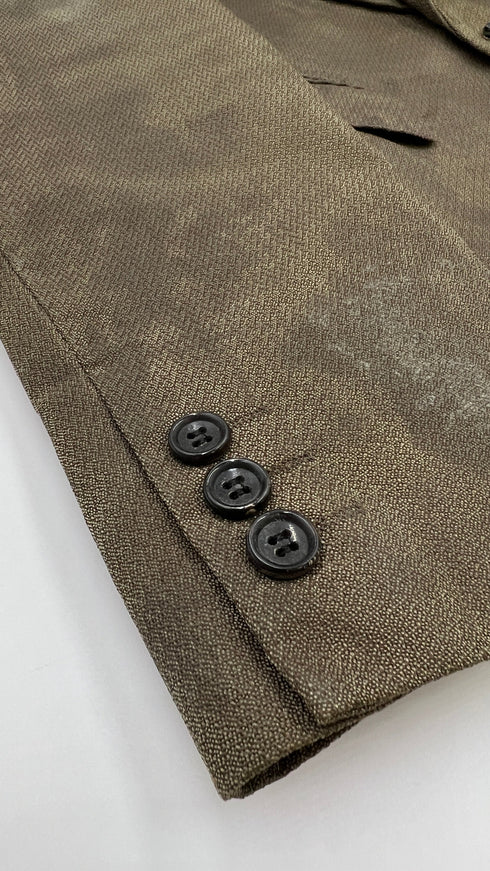 Blazer monopetto camouflage