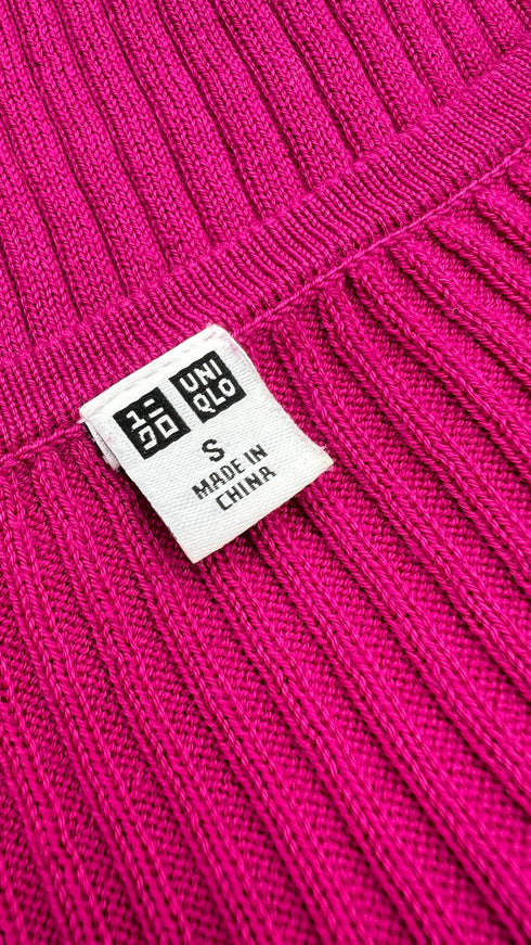 Cardigan cropped in cotone