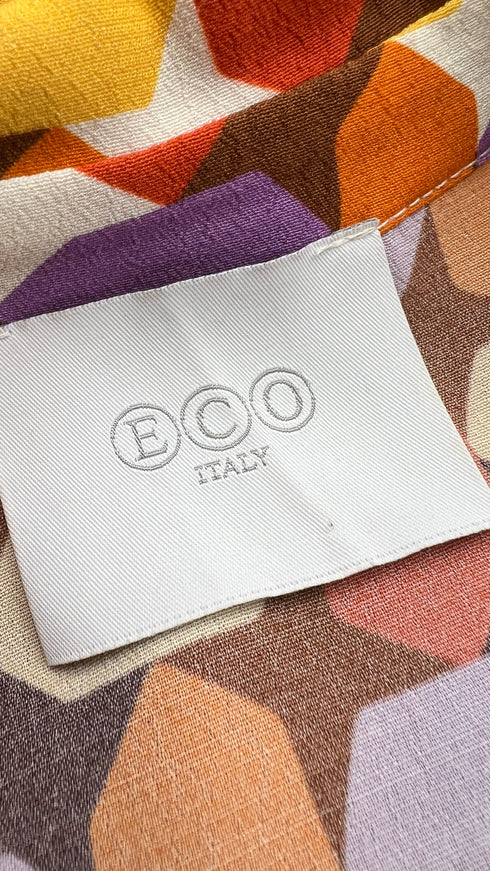 Chemisier stampa geometrica