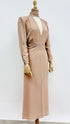 Abito midi con cut-out