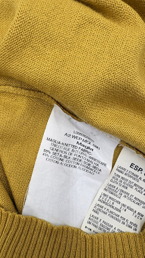 Dolcevita in seta-cotone