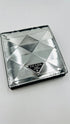 Triangle Bi-Fold Wallet Argento