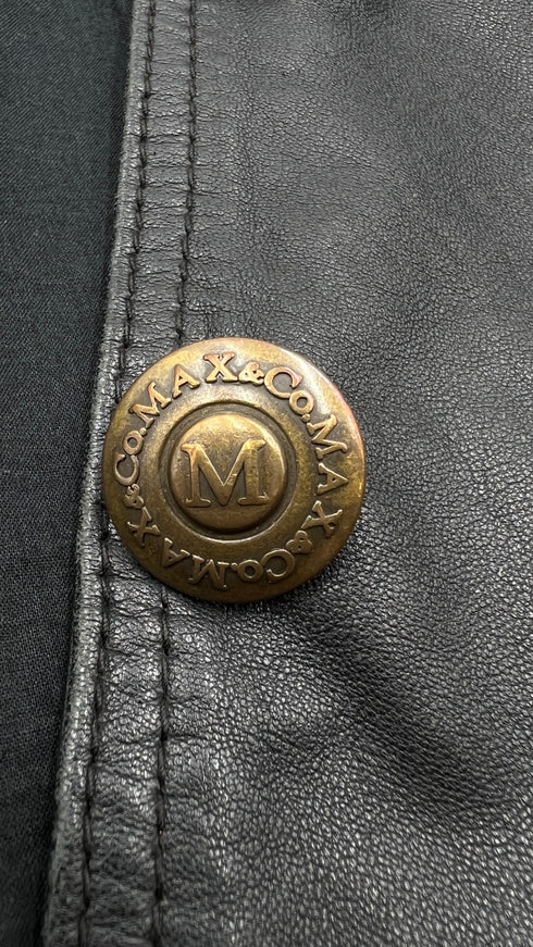 Giacca in pelle corta