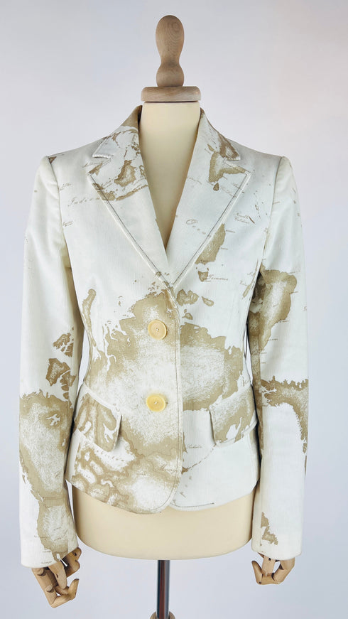 Blazer velluto a coste