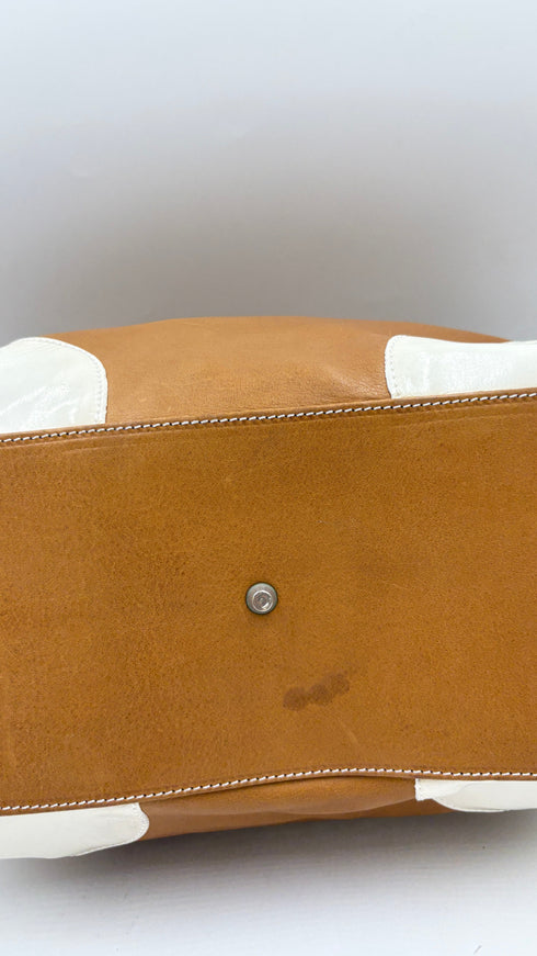 Borsa a spalla bi-color