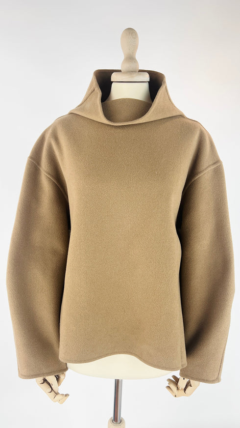 Collo alto in panno