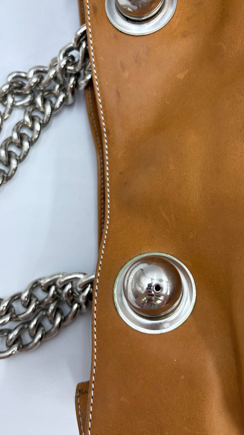 Borsa a spalla bi-color