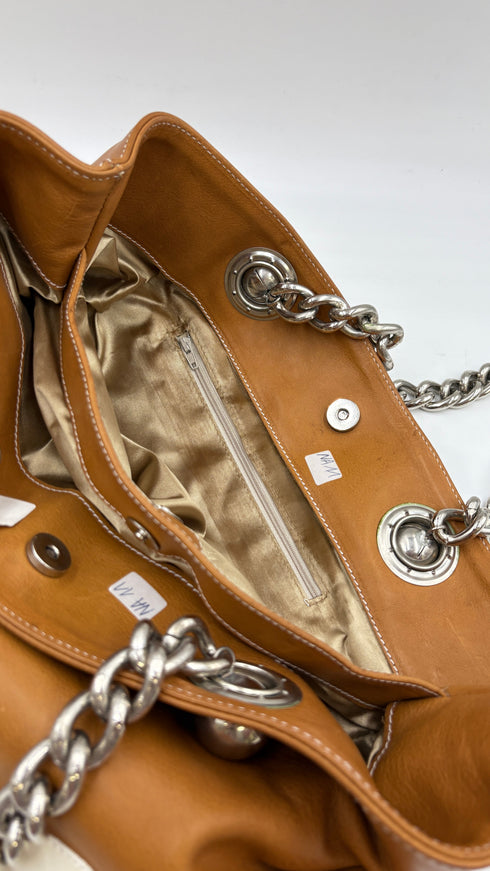 Borsa a spalla bi-color