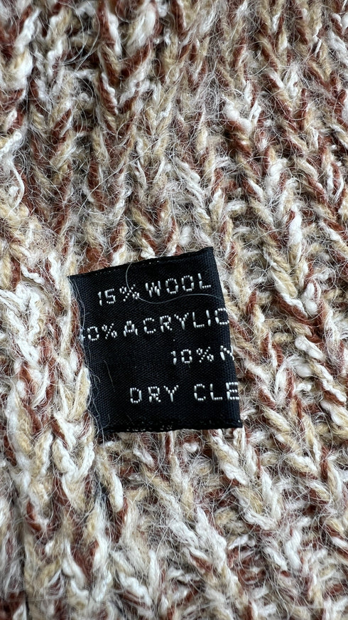 Cardigan lungo mélange