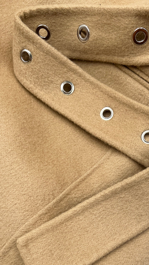 Cappotto in panno di lana