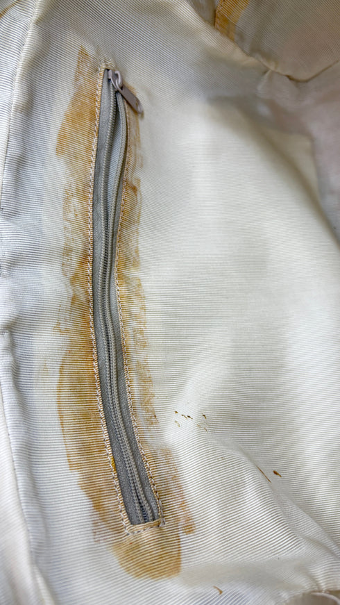 Borsa in denim e borchie