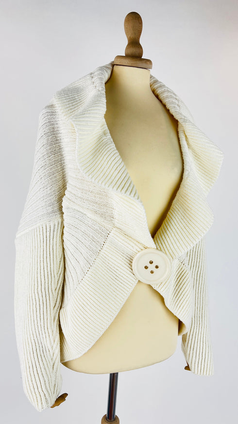 Cardigan maxi bottone