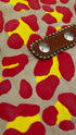 Tote-bag maxi animalier con cartellino