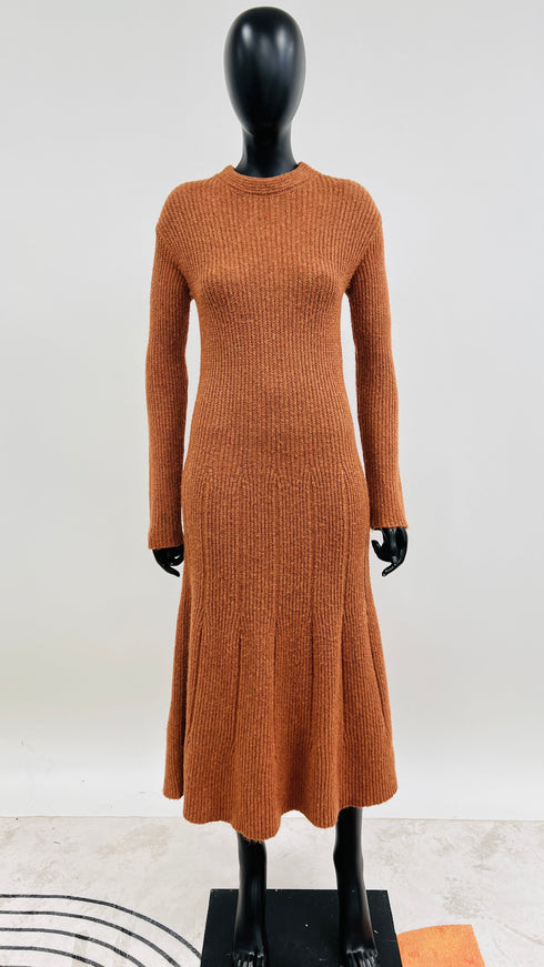 Abito lungo in maglia