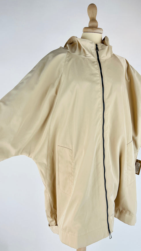 Parka maniche pipistrello